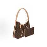 LOUIS VUITTON LV Carryall MM mother-and-child bag Shoulder bag Medium size brown